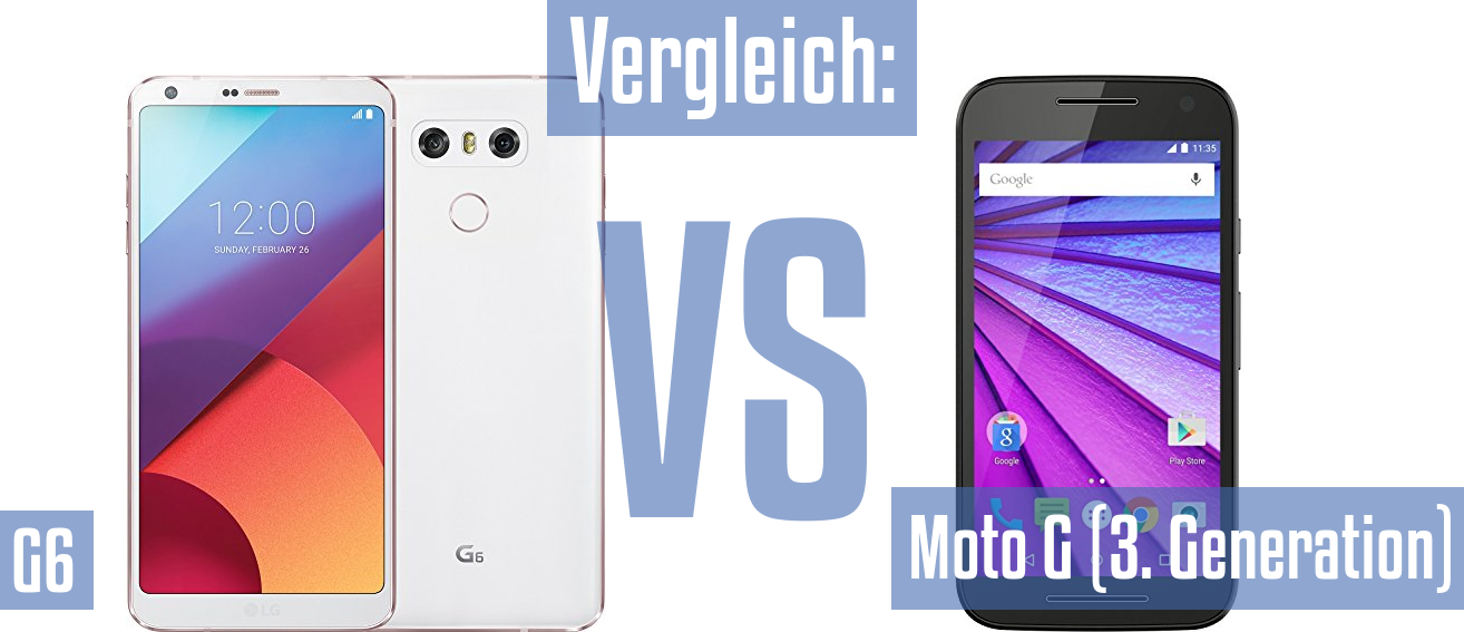 LG G6 und LG G6 im Vergleichstest