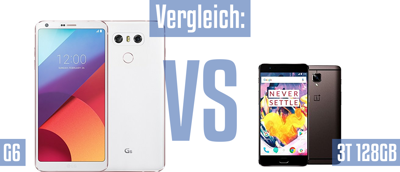 LG G6 und LG G6 im Vergleichstest