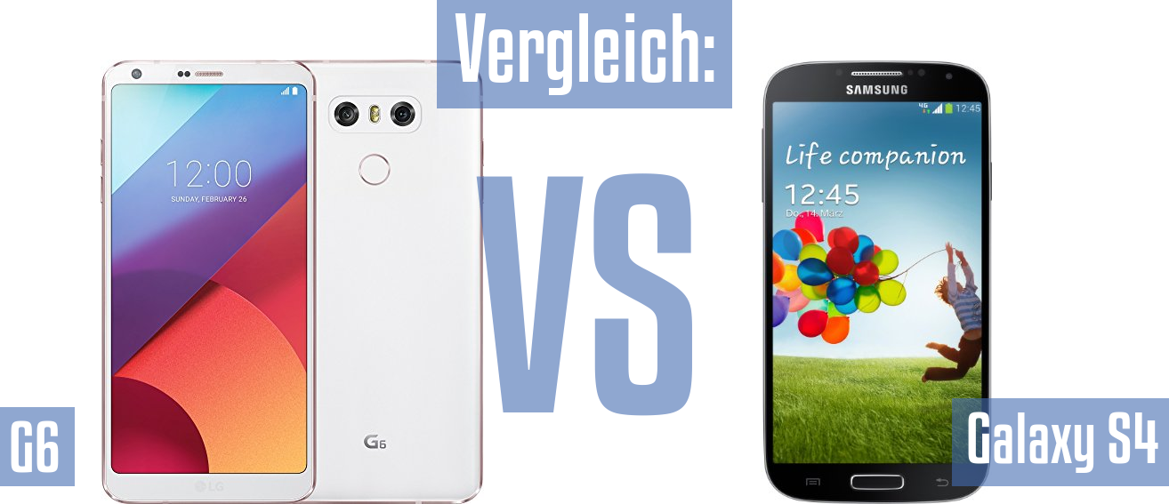 LG G6 und LG G6 im Vergleichstest