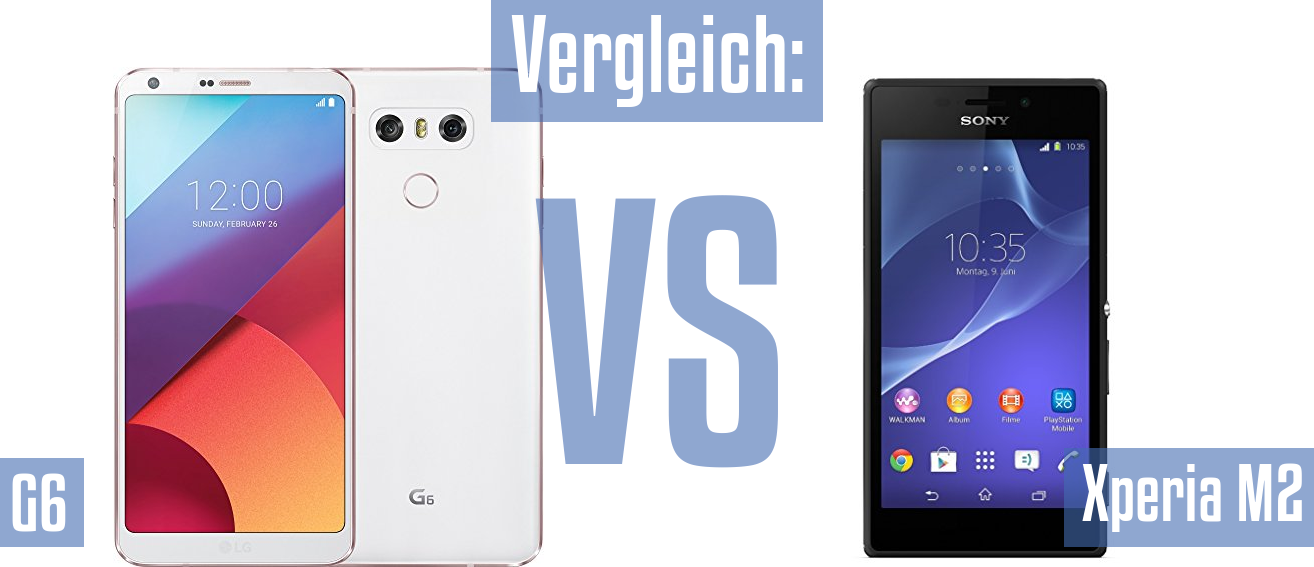 LG G6 und LG G6 im Vergleichstest