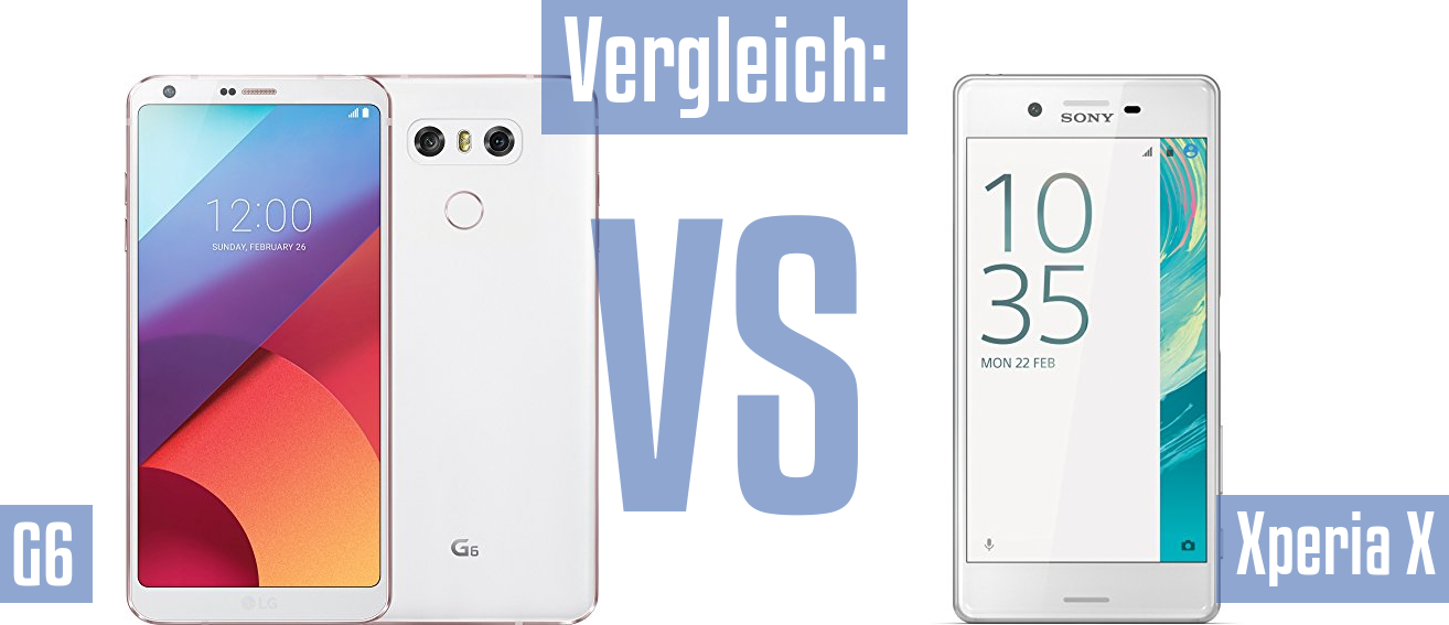 LG G6 und LG G6 im Vergleichstest