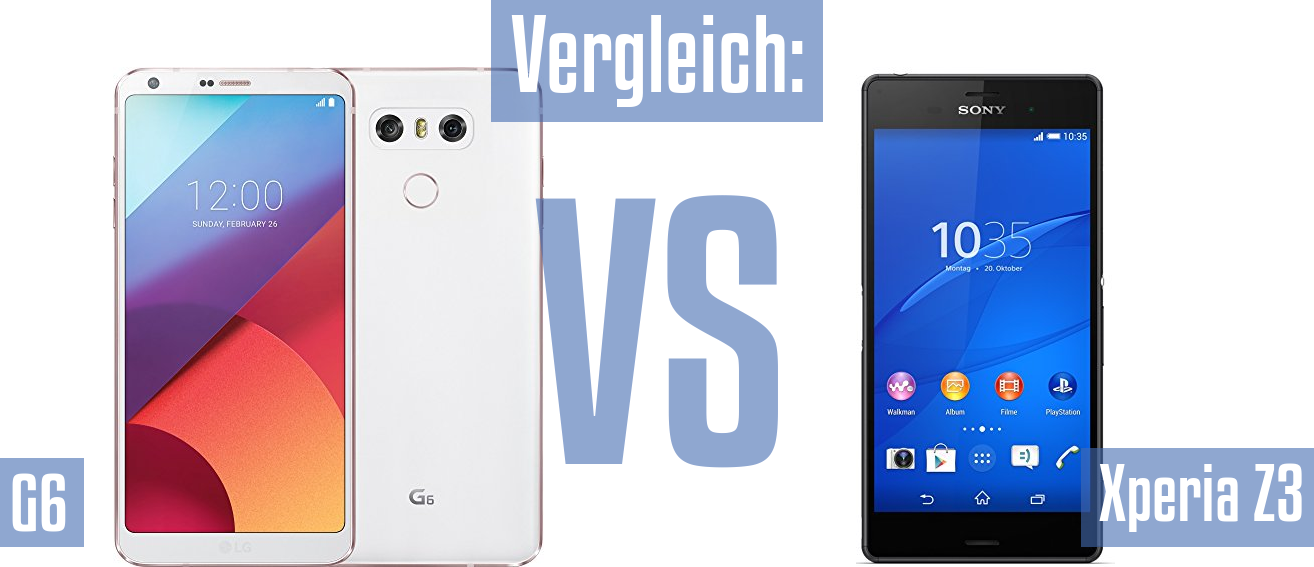 LG G6 und LG G6 im Vergleichstest