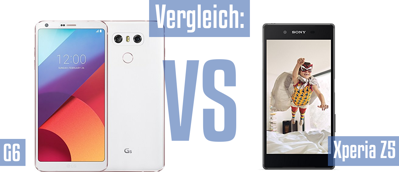 LG G6 und LG G6 im Vergleichstest