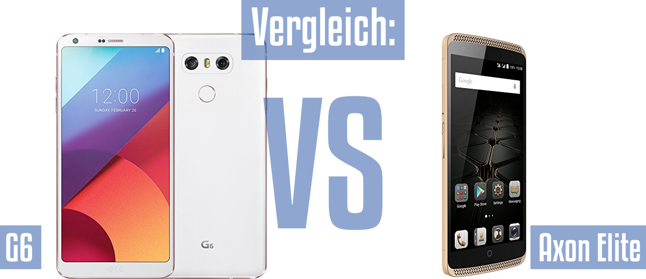 LG G6 und LG G6 im Vergleichstest