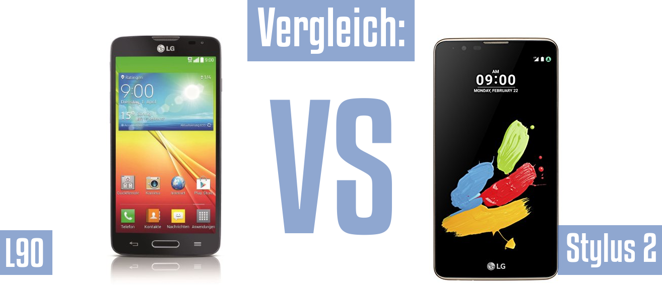 LG L90 und LG L90 im Vergleichstest