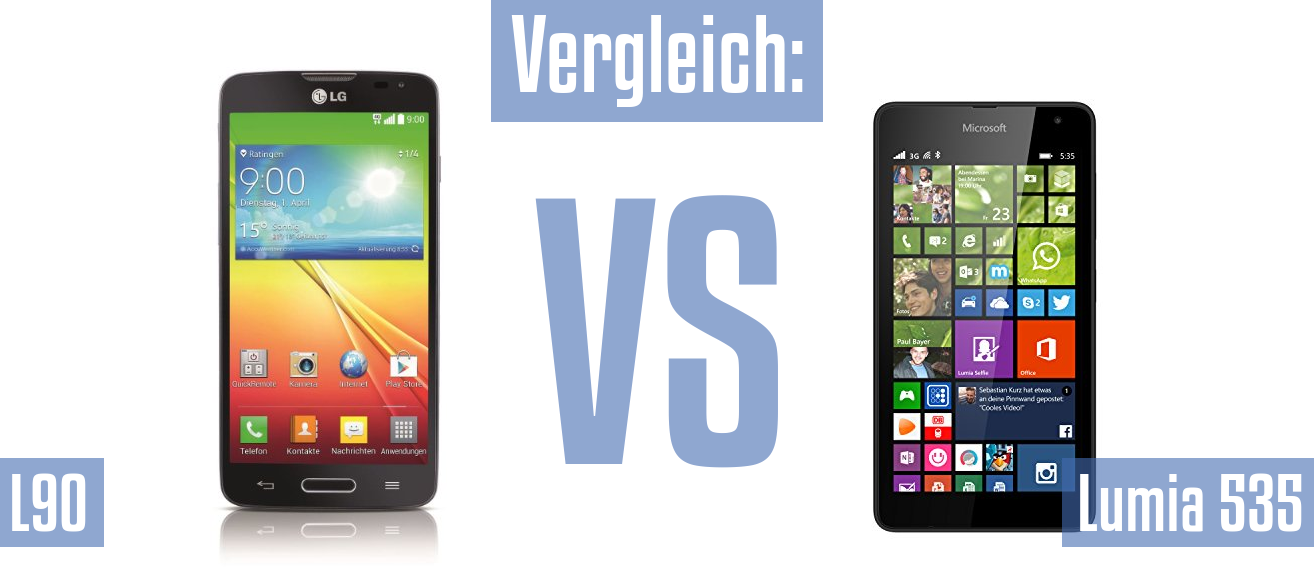 LG L90 und LG L90 im Vergleichstest