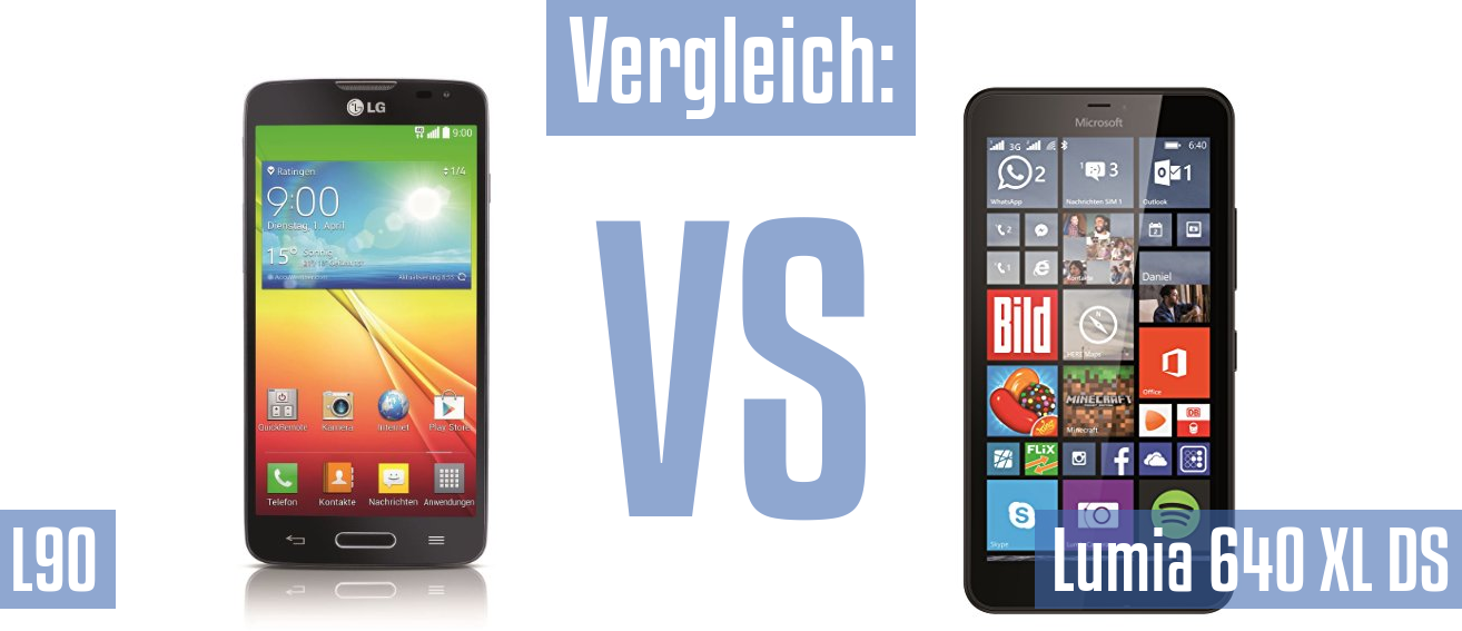 LG L90 und LG L90 im Vergleichstest