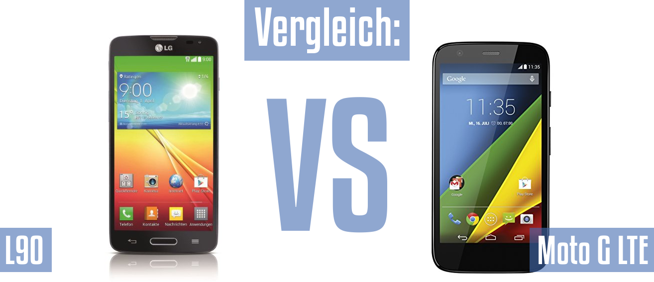 LG L90 und LG L90 im Vergleichstest