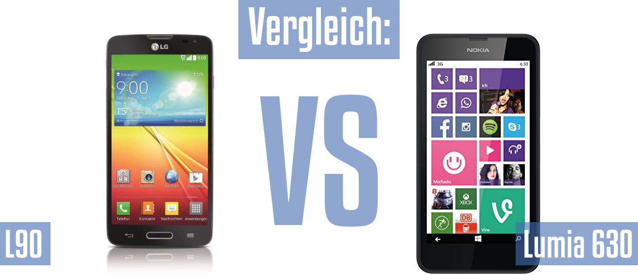 LG L90 und LG L90 im Vergleichstest