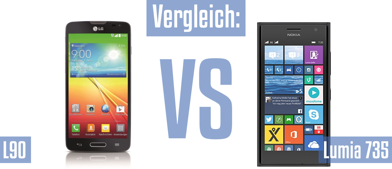 LG L90 und LG L90 im Vergleichstest