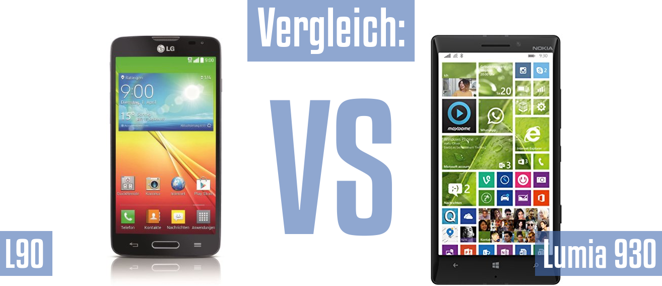 LG L90 und LG L90 im Vergleichstest