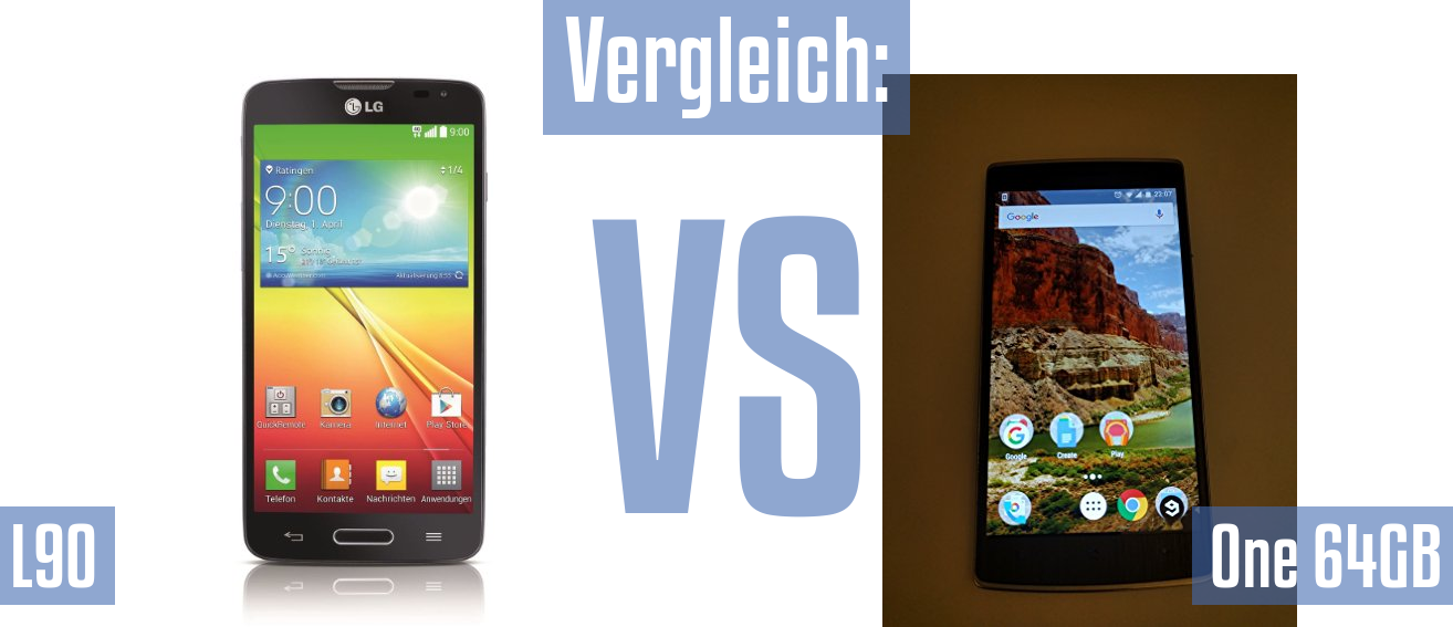 LG L90 und LG L90 im Vergleichstest