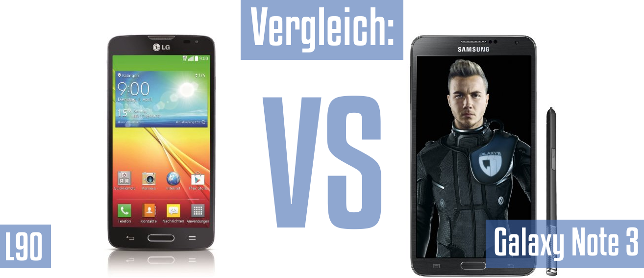 LG L90 und LG L90 im Vergleichstest