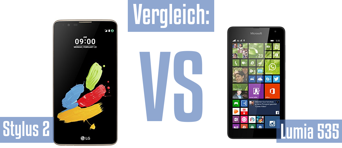 LG Stylus 2 und LG Stylus 2 im Vergleichstest