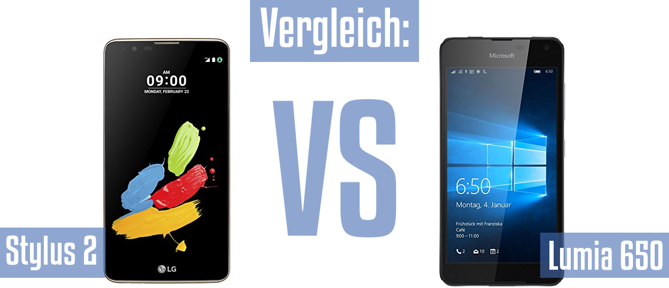 LG Stylus 2 und LG Stylus 2 im Vergleichstest