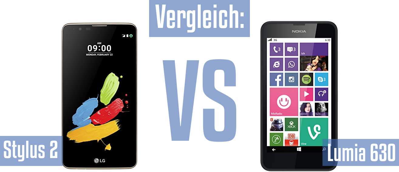 LG Stylus 2 und LG Stylus 2 im Vergleichstest