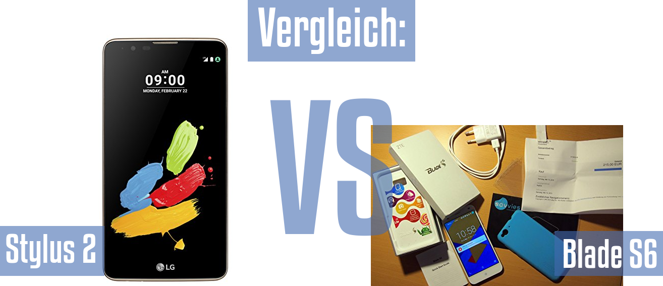 LG Stylus 2 und LG Stylus 2 im Vergleichstest