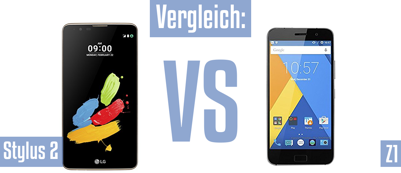 LG Stylus 2 und LG Stylus 2 im Vergleichstest