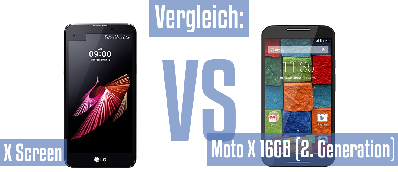 LG X Screen und LG X Screen im Vergleichstest