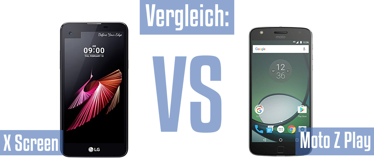 LG X Screen und LG X Screen im Vergleichstest