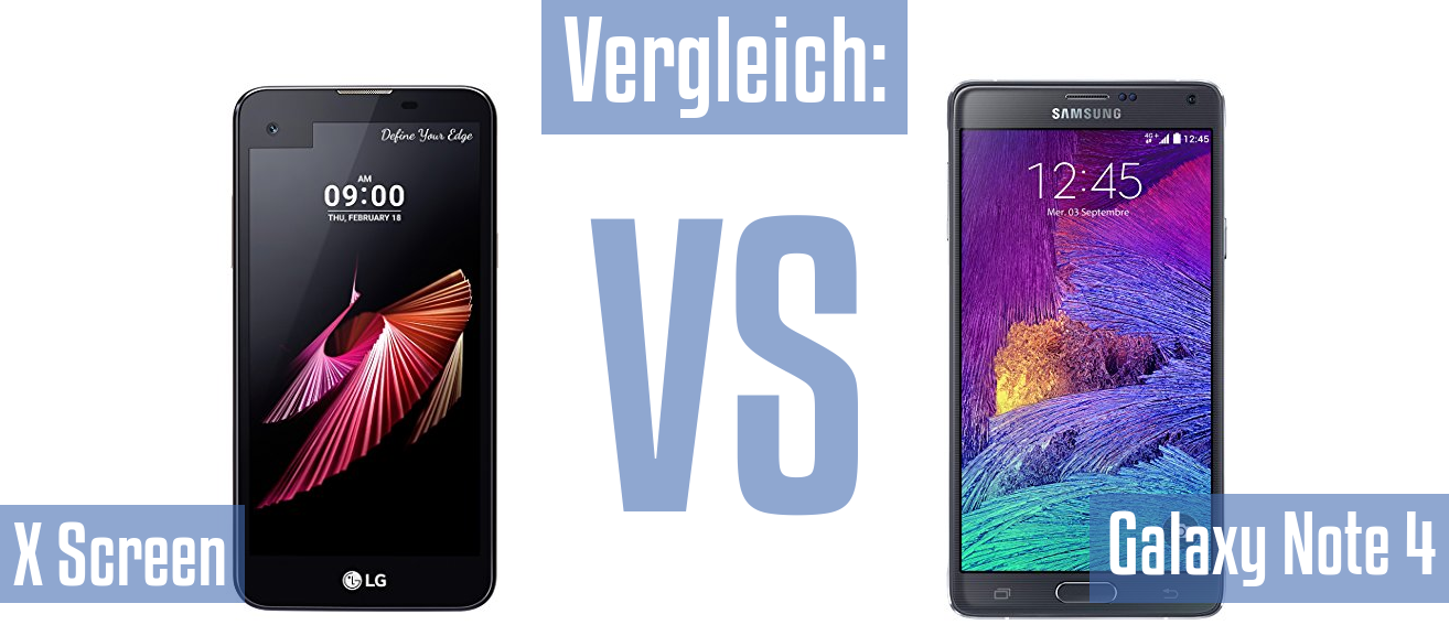 LG X Screen und LG X Screen im Vergleichstest