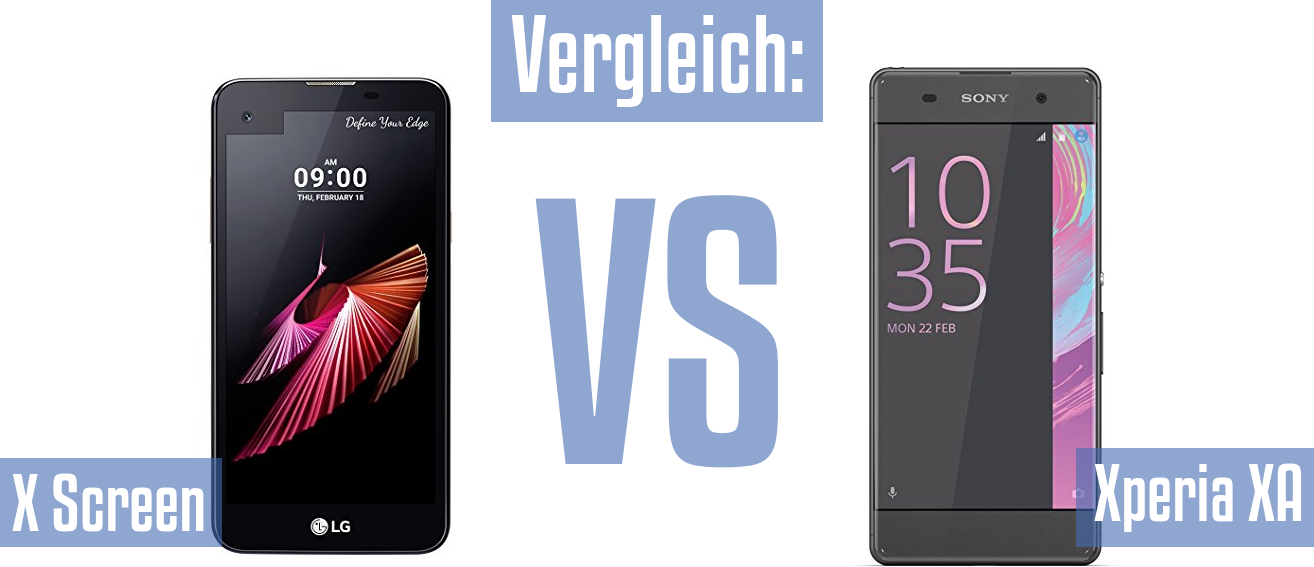 LG X Screen und LG X Screen im Vergleichstest