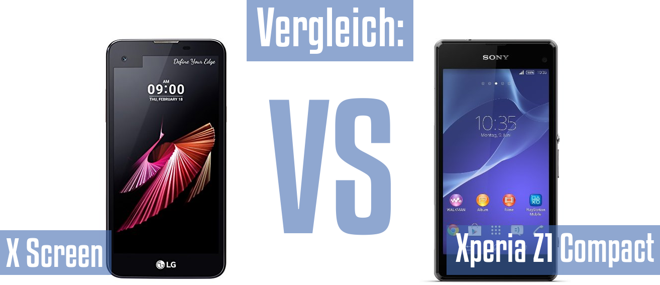 LG X Screen und LG X Screen im Vergleichstest