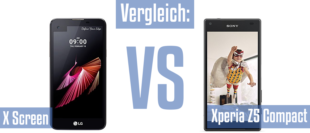 LG X Screen und LG X Screen im Vergleichstest