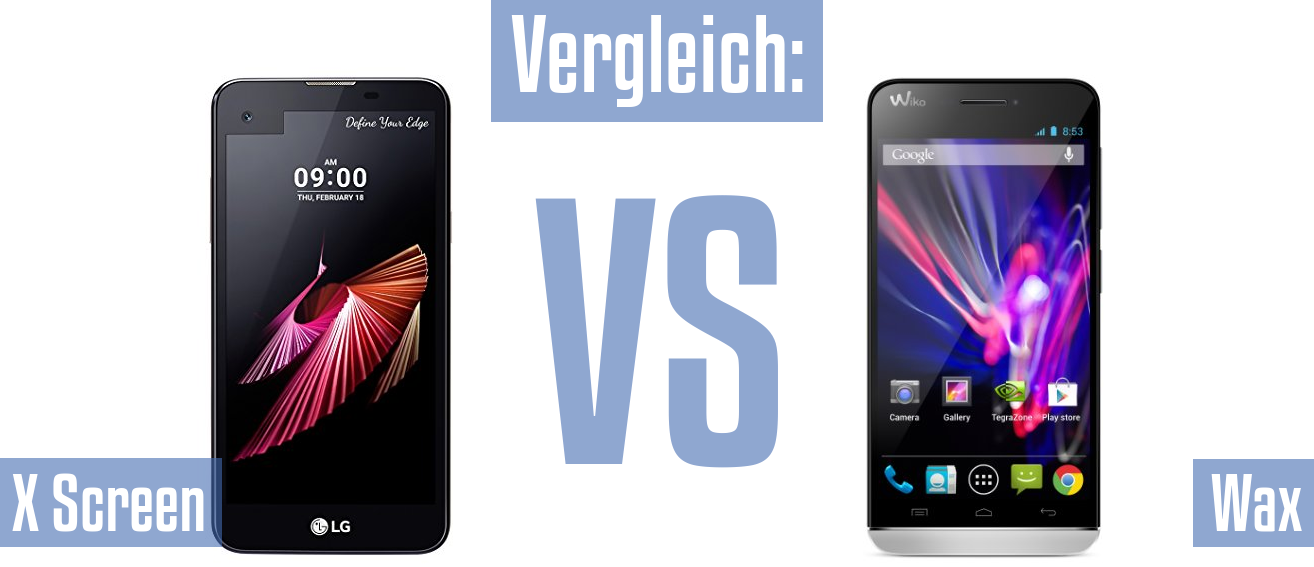 LG X Screen und LG X Screen im Vergleichstest