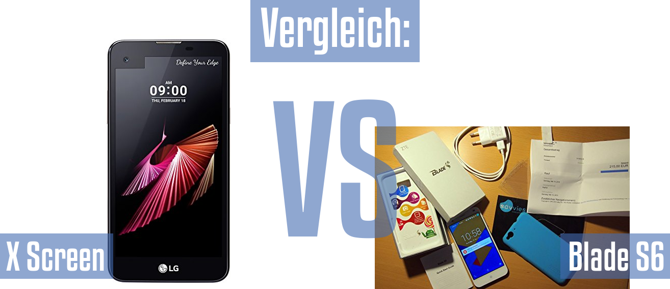 LG X Screen und LG X Screen im Vergleichstest