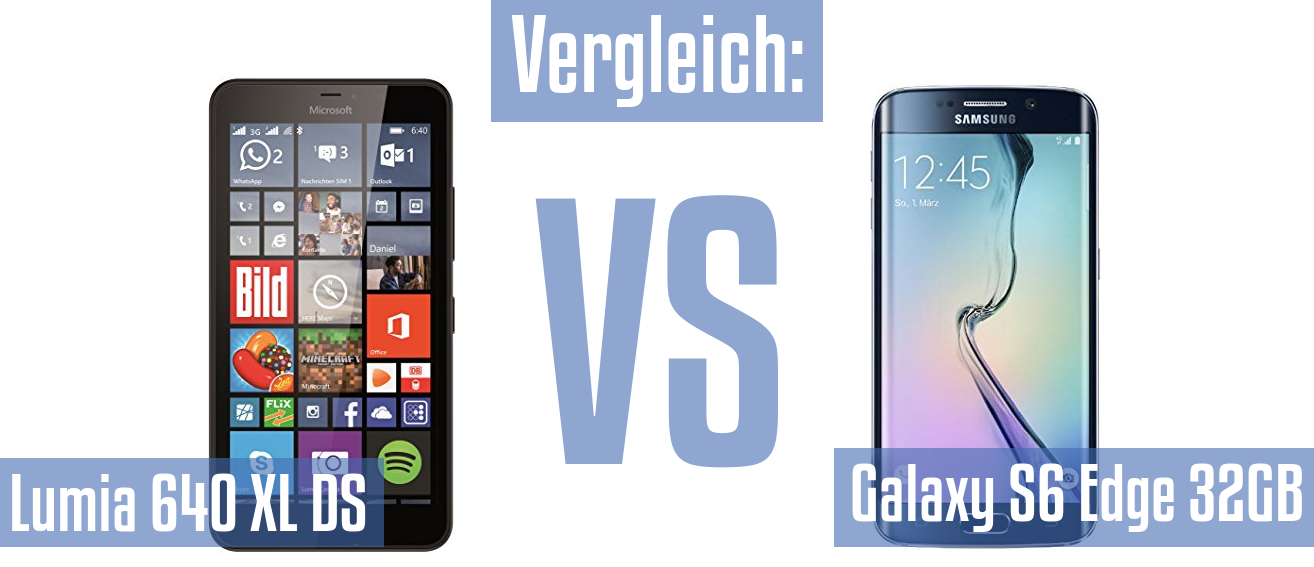 Microsoft Lumia 640 XL DS und Microsoft Lumia 640 XL DS im Vergleichstest