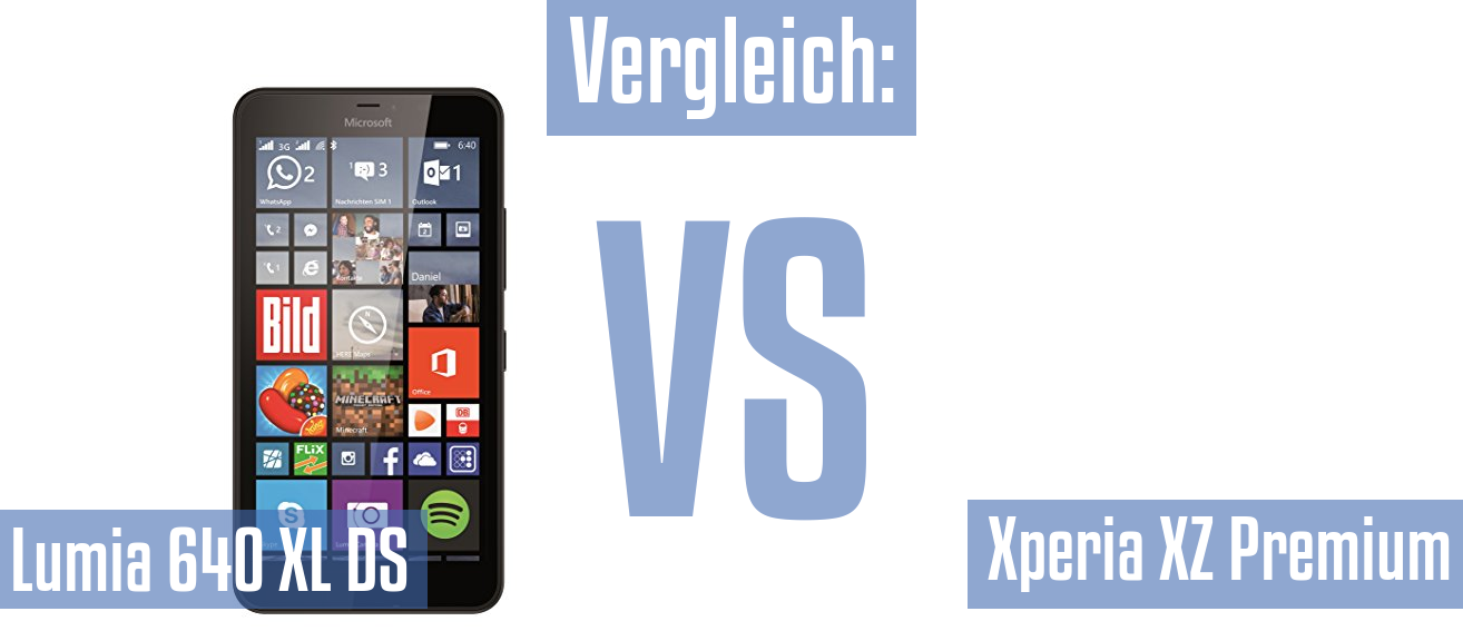 Microsoft Lumia 640 XL DS und Microsoft Lumia 640 XL DS im Vergleichstest