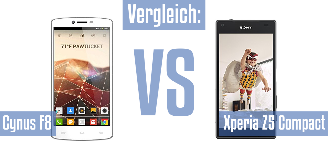 Mobistel Cynus F8 und Mobistel Cynus F8 im Vergleichstest