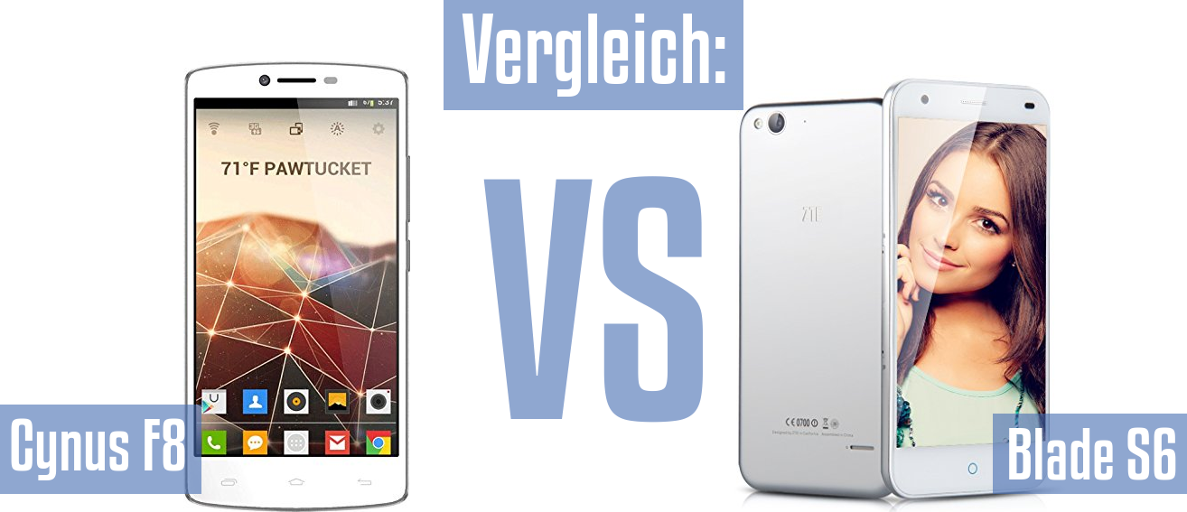 Mobistel Cynus F8 und Mobistel Cynus F8 im Vergleichstest