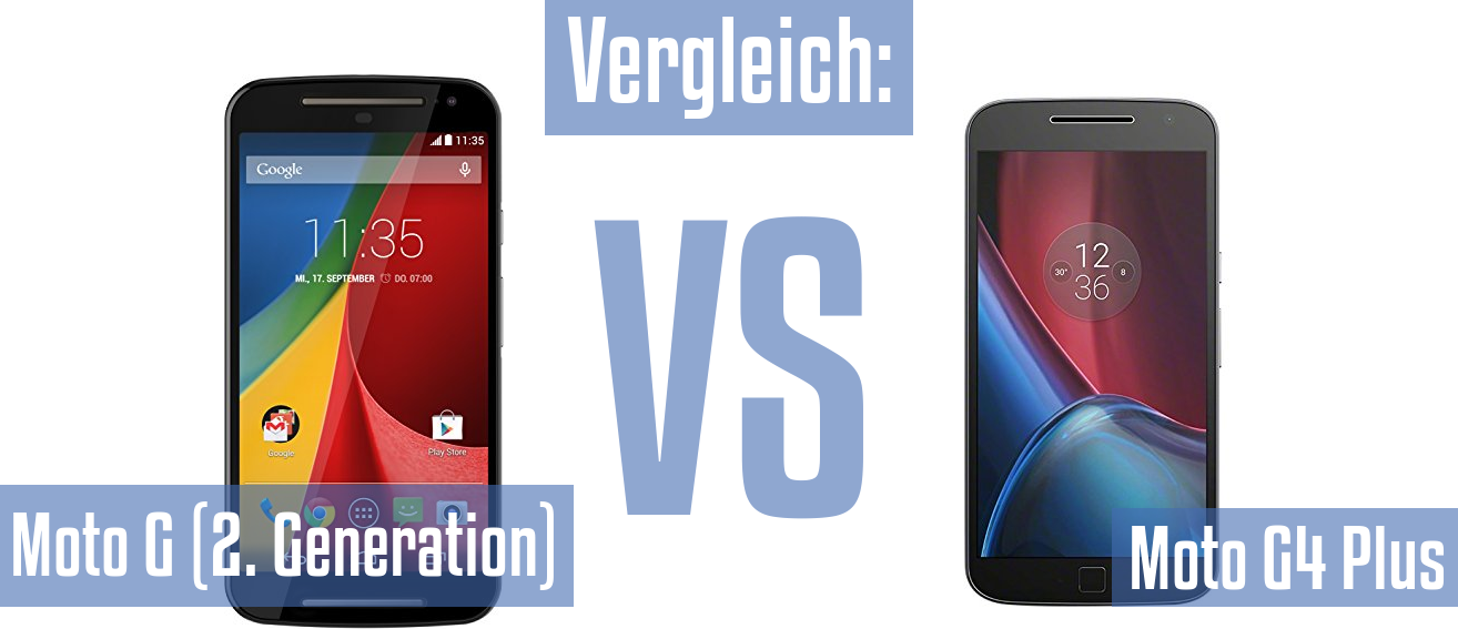 Motorola Moto G (2. Generation) und Motorola Moto G (2. Generation) im Vergleichstest