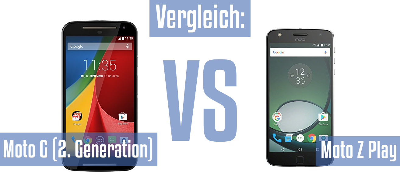 Motorola Moto G (2. Generation) und Motorola Moto G (2. Generation) im Vergleichstest