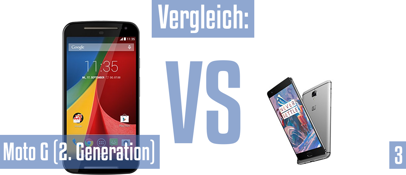 Motorola Moto G (2. Generation) und Motorola Moto G (2. Generation) im Vergleichstest
