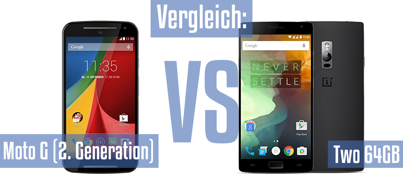 Motorola Moto G (2. Generation) und Motorola Moto G (2. Generation) im Vergleichstest