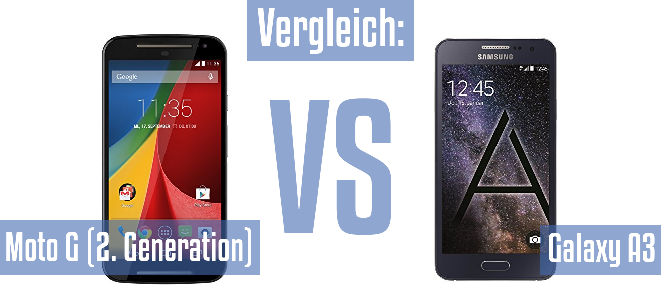 Motorola Moto G (2. Generation) und Motorola Moto G (2. Generation) im Vergleichstest