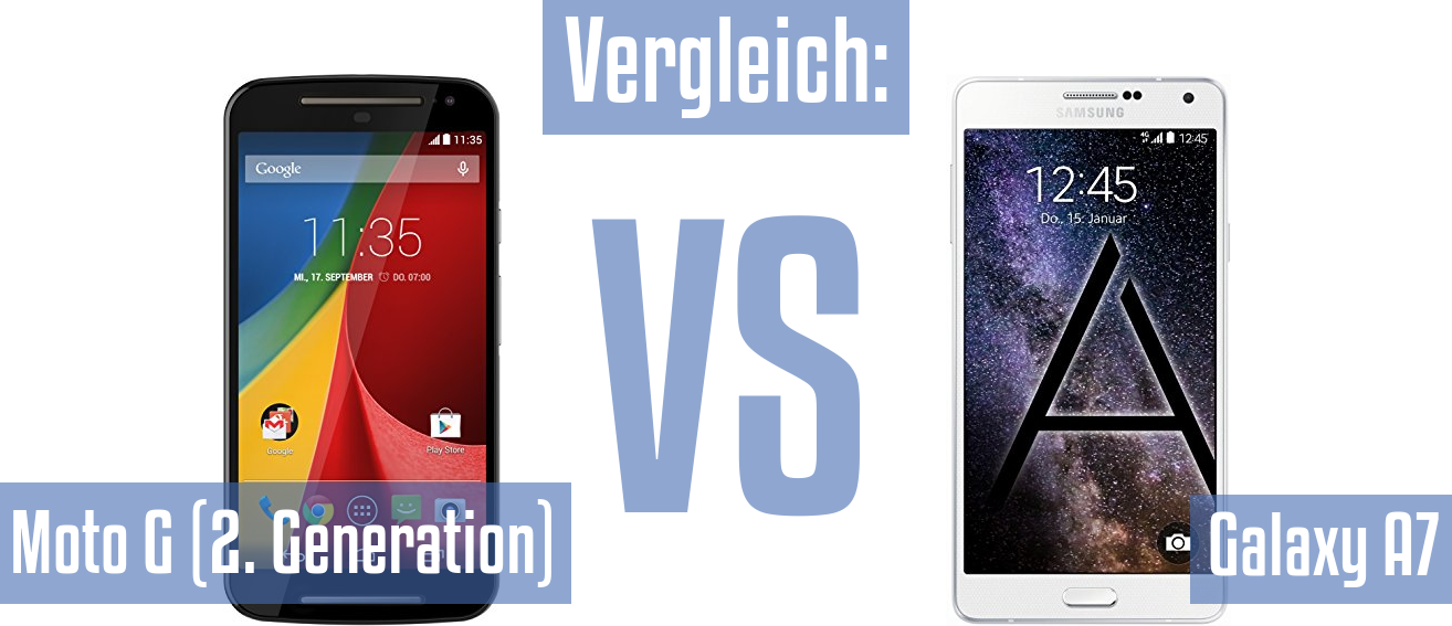 Motorola Moto G (2. Generation) und Motorola Moto G (2. Generation) im Vergleichstest