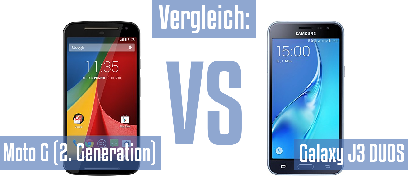 Motorola Moto G (2. Generation) und Motorola Moto G (2. Generation) im Vergleichstest