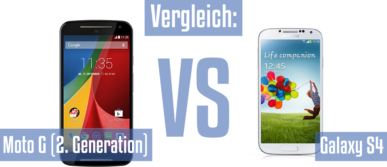 Motorola Moto G (2. Generation) und Motorola Moto G (2. Generation) im Vergleichstest