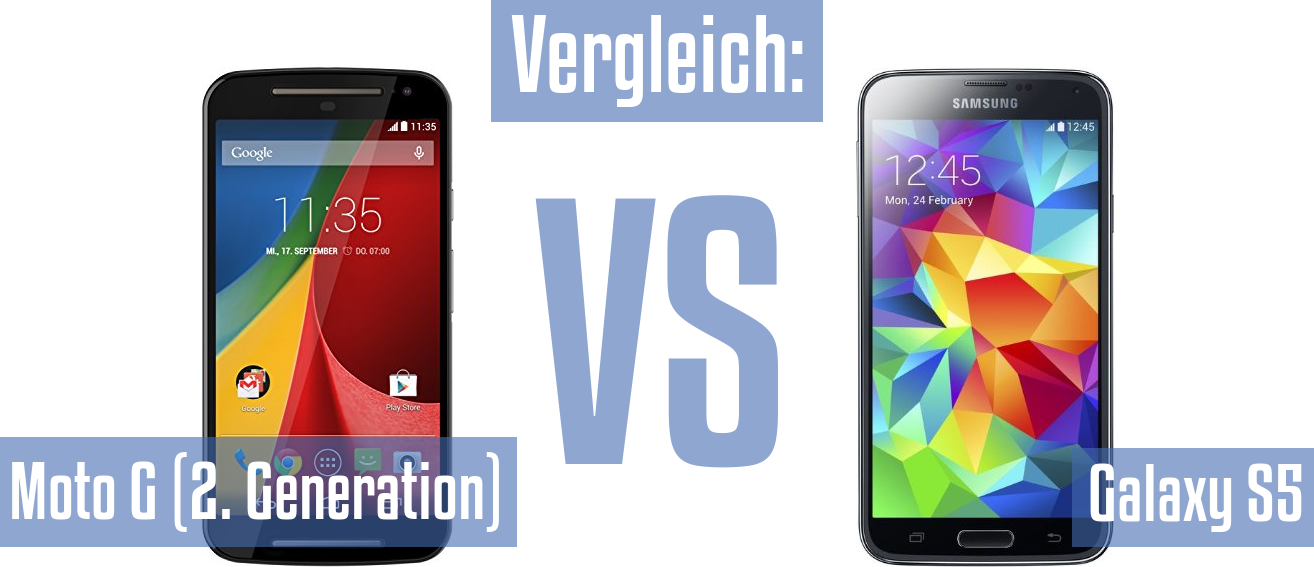 Motorola Moto G (2. Generation) und Motorola Moto G (2. Generation) im Vergleichstest