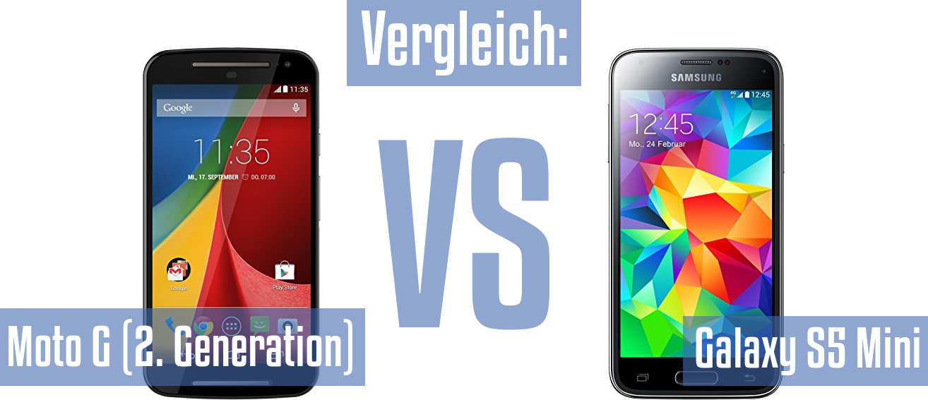 Motorola Moto G (2. Generation) und Motorola Moto G (2. Generation) im Vergleichstest