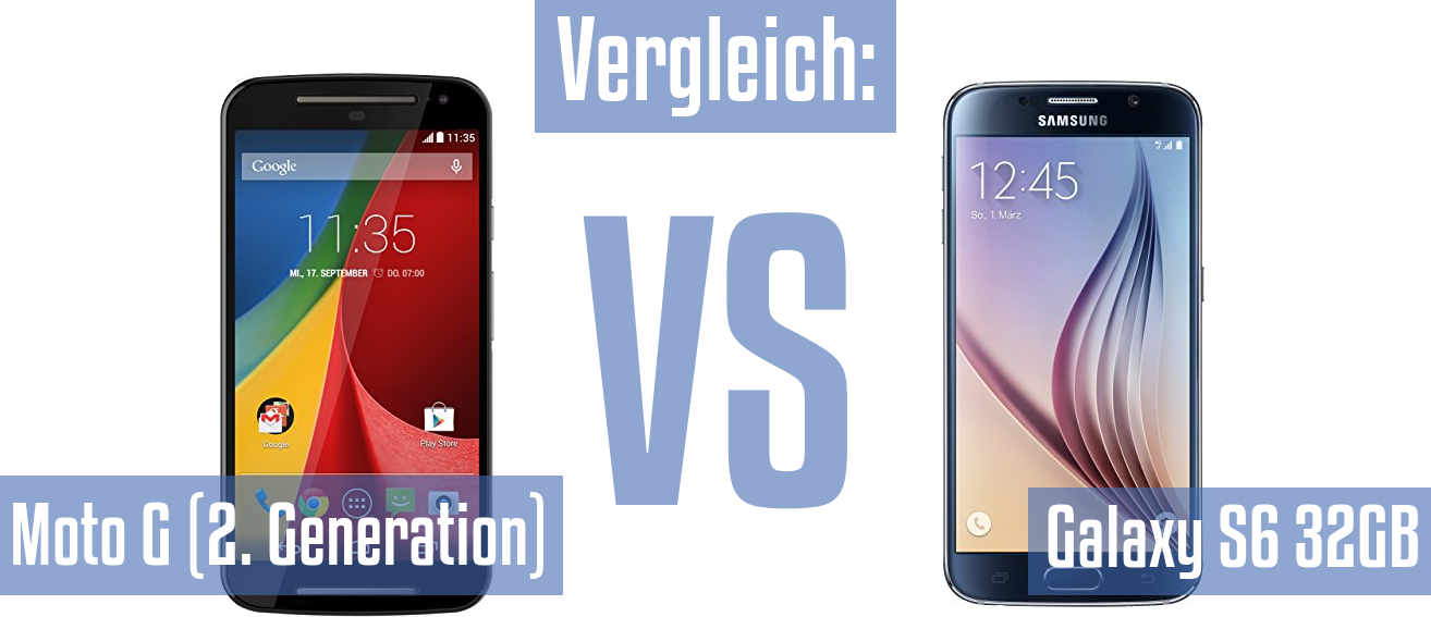 Motorola Moto G (2. Generation) und Motorola Moto G (2. Generation) im Vergleichstest