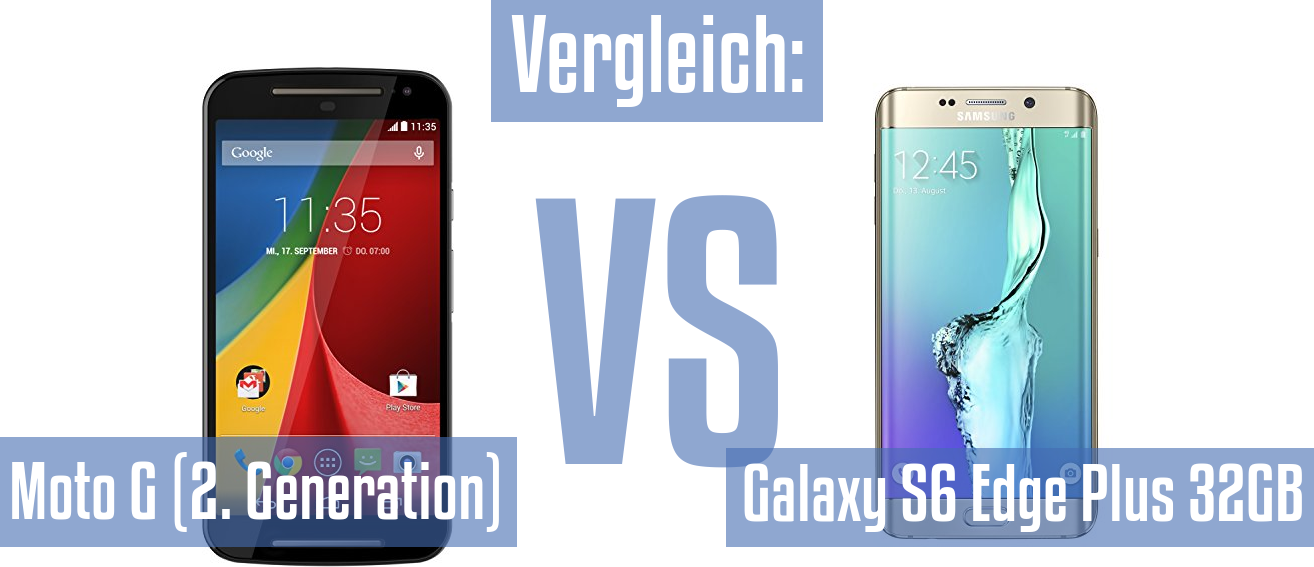 Motorola Moto G (2. Generation) und Motorola Moto G (2. Generation) im Vergleichstest