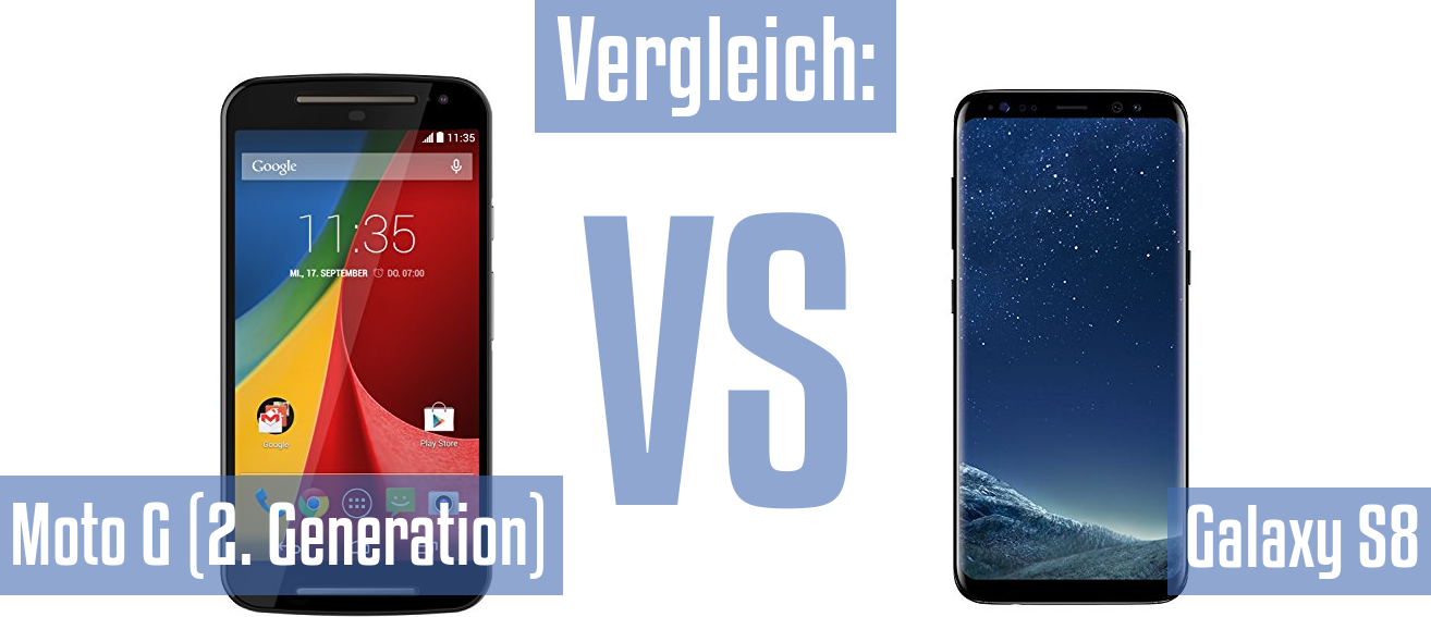 Motorola Moto G (2. Generation) und Motorola Moto G (2. Generation) im Vergleichstest