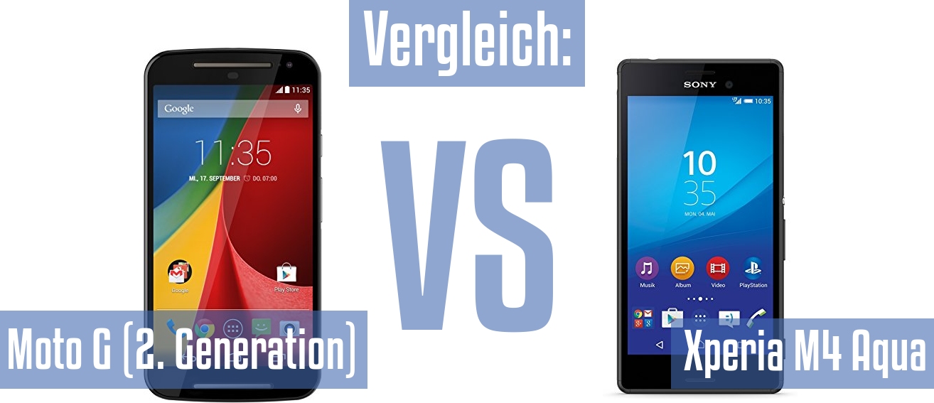Motorola Moto G (2. Generation) und Motorola Moto G (2. Generation) im Vergleichstest