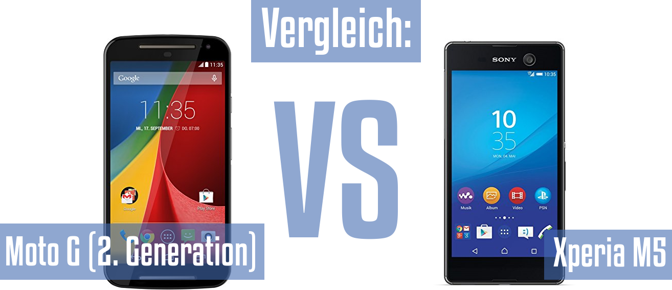 Motorola Moto G (2. Generation) und Motorola Moto G (2. Generation) im Vergleichstest