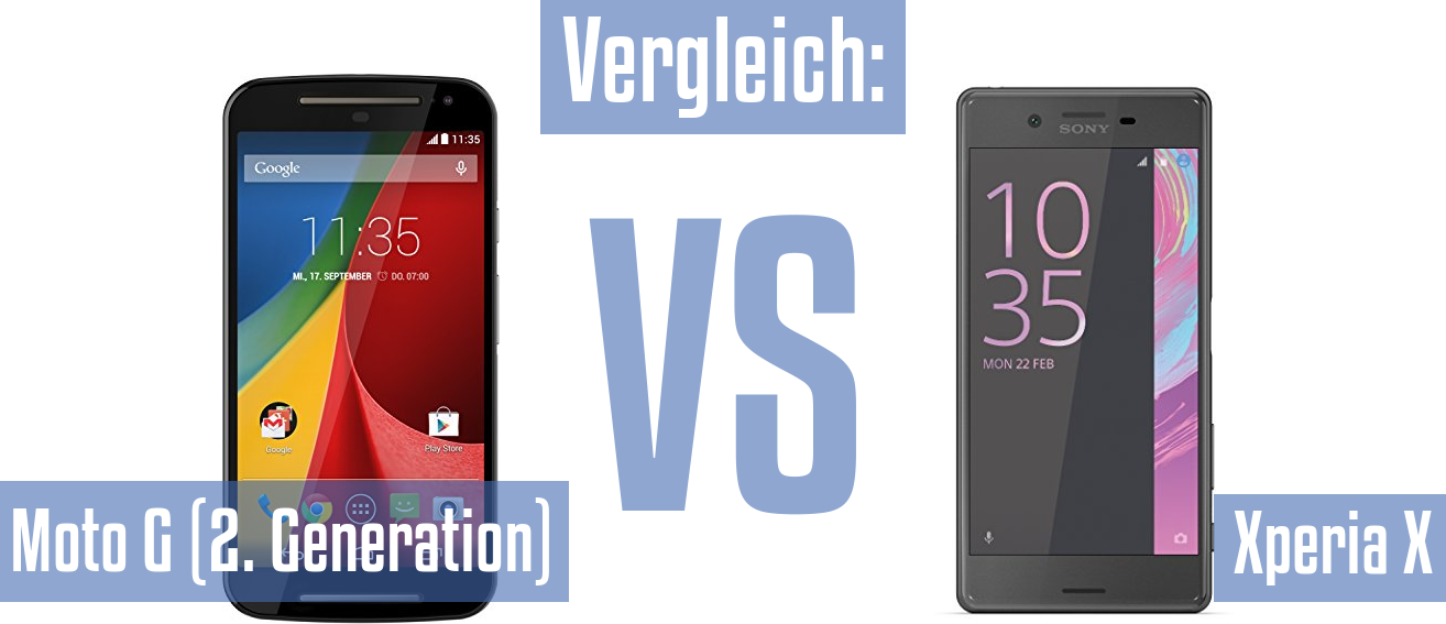 Motorola Moto G (2. Generation) und Motorola Moto G (2. Generation) im Vergleichstest